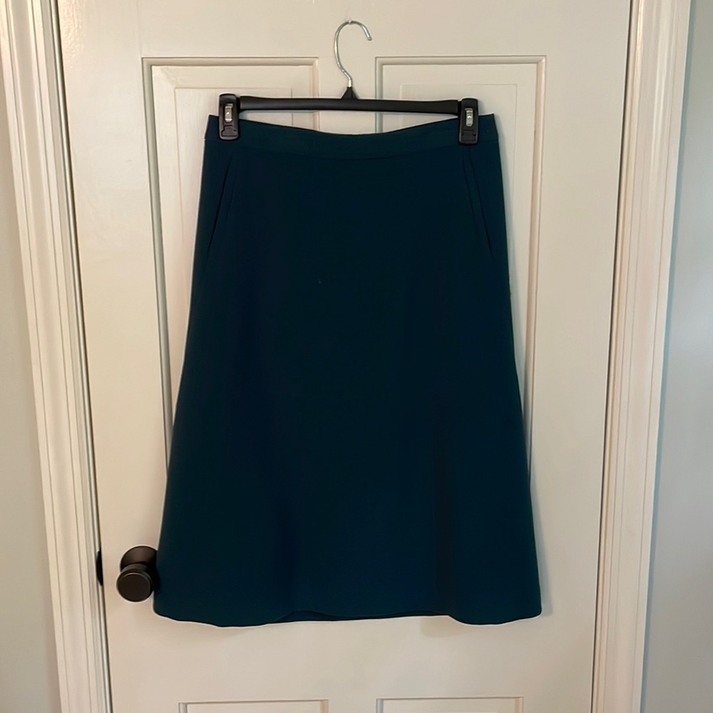 Boden a-line midi skirt with pockets